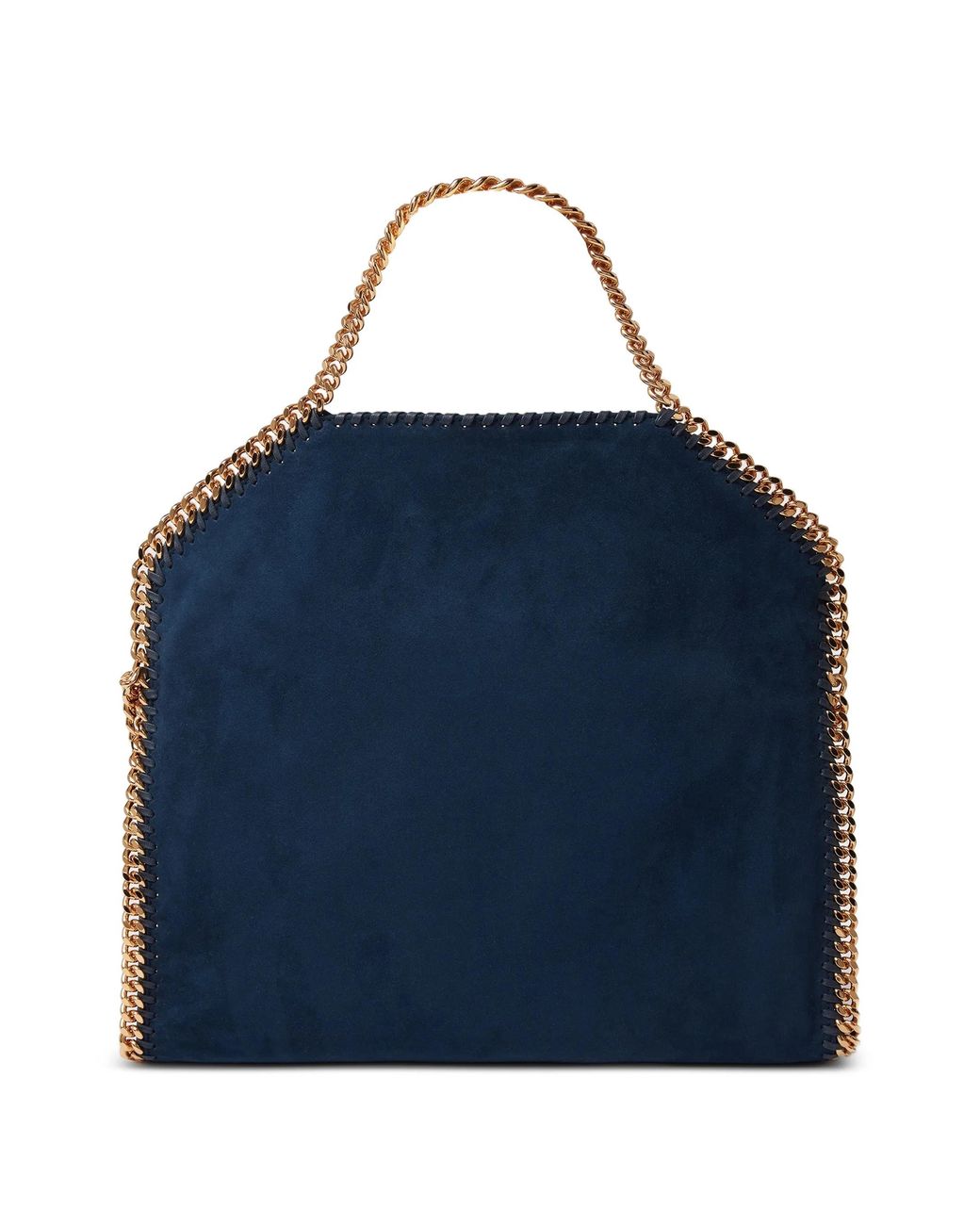 Stella McCartney Blue Falabella Fold-Over Tote Bag