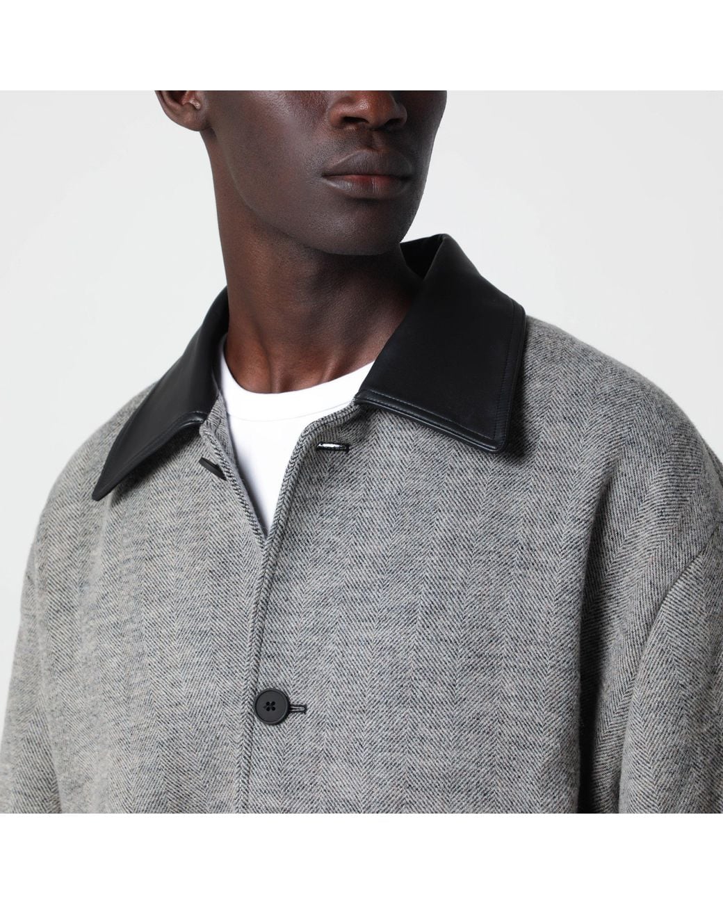 Studio Nicholson Gray Howth And Wool Jacket for men