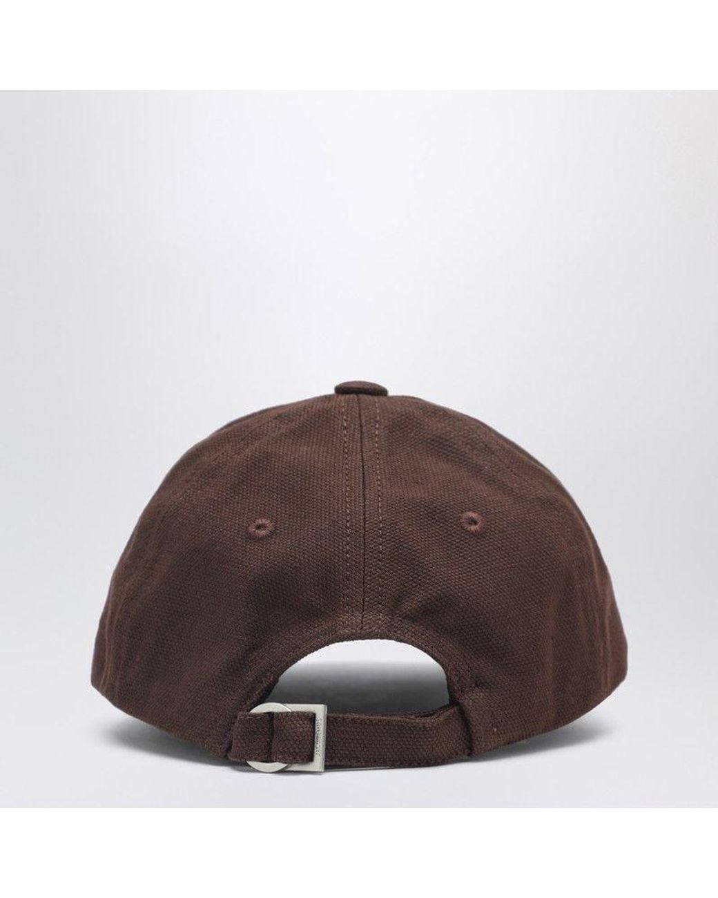 Jacquemus Brown Gadjo Baseball Cap for men