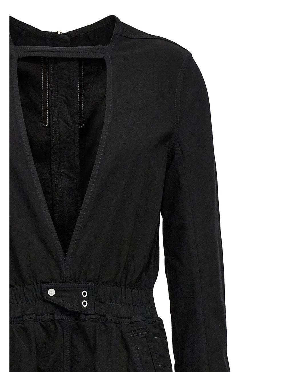 Rick Owens Black Eclipse Bodysuit