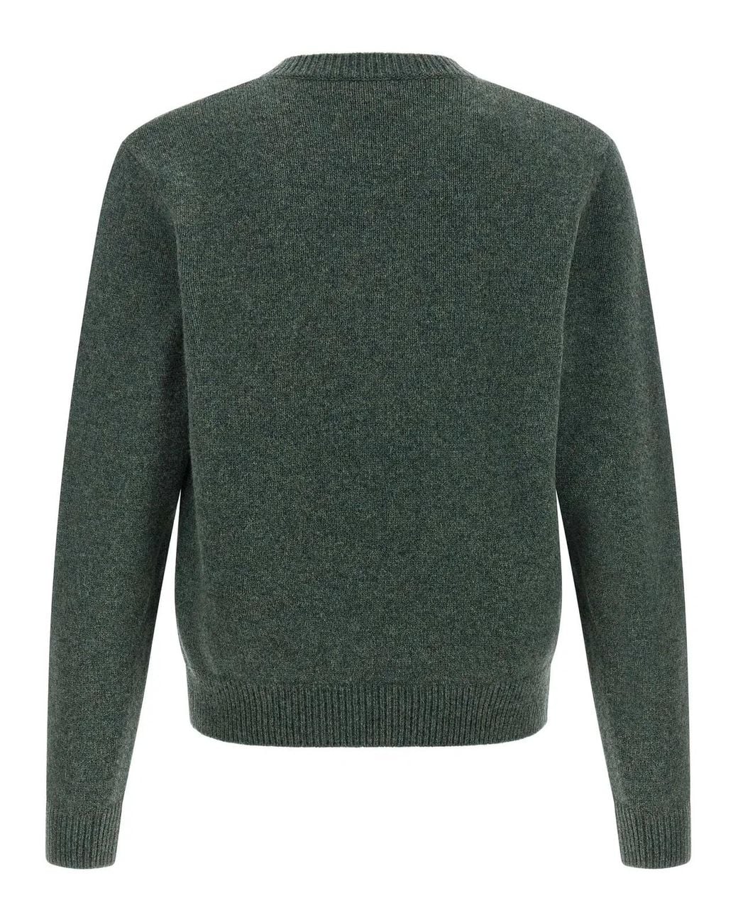 A.P.C. Green 'Edmond' Sweater for men
