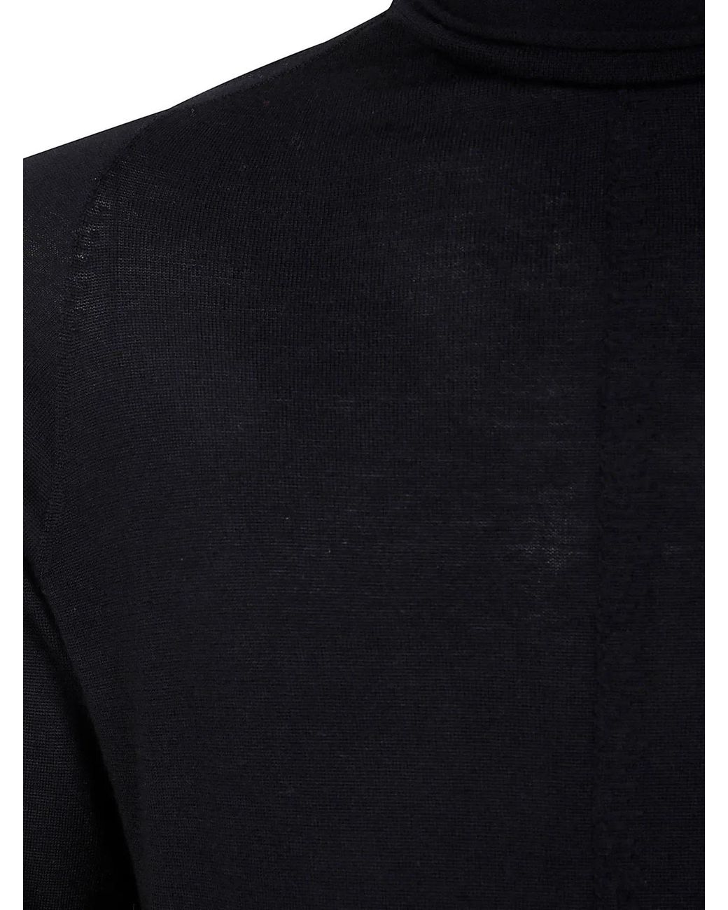 MD75 Blue Turtle Neck Sweater for men