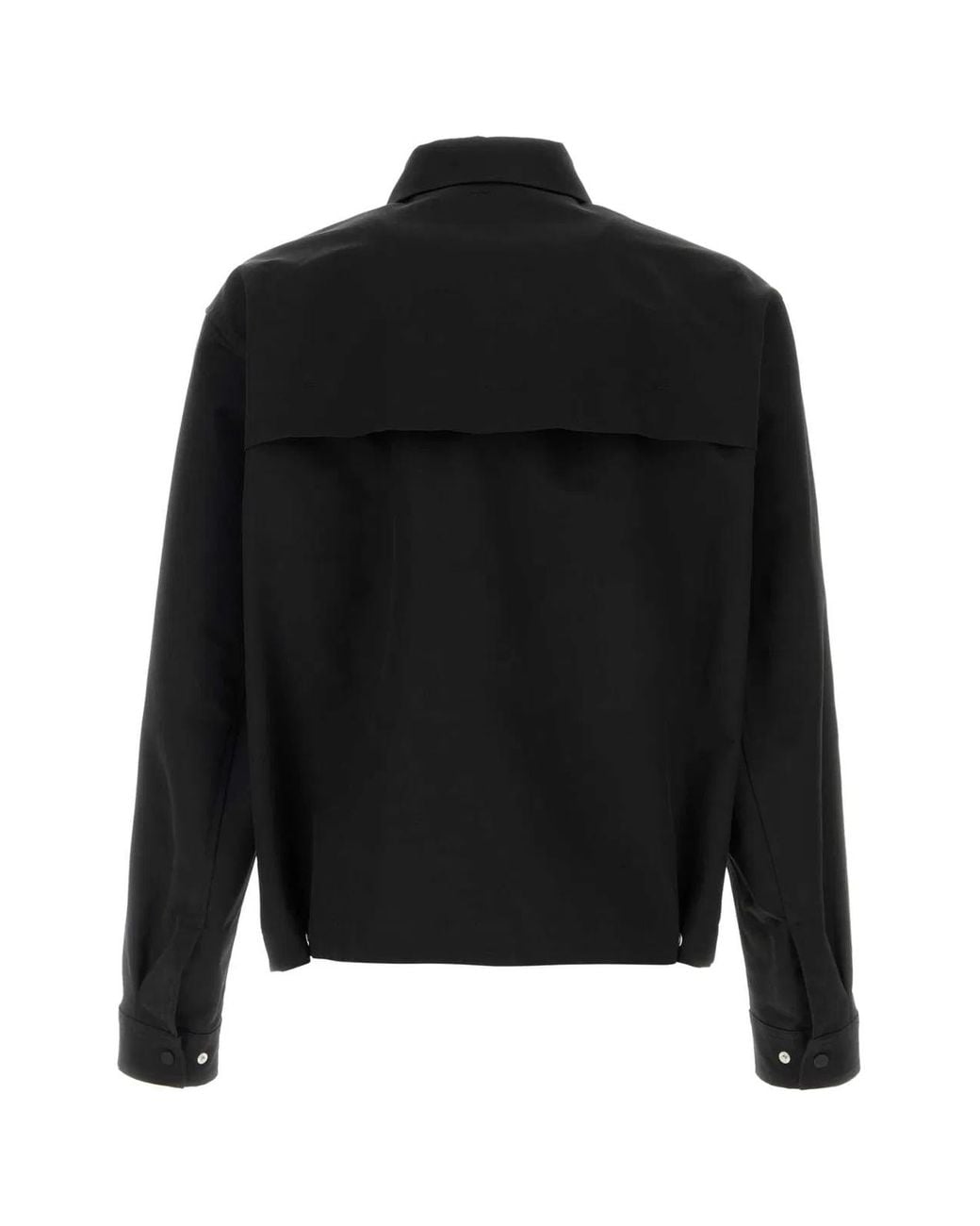 Herno Black Shirt Jacket for men