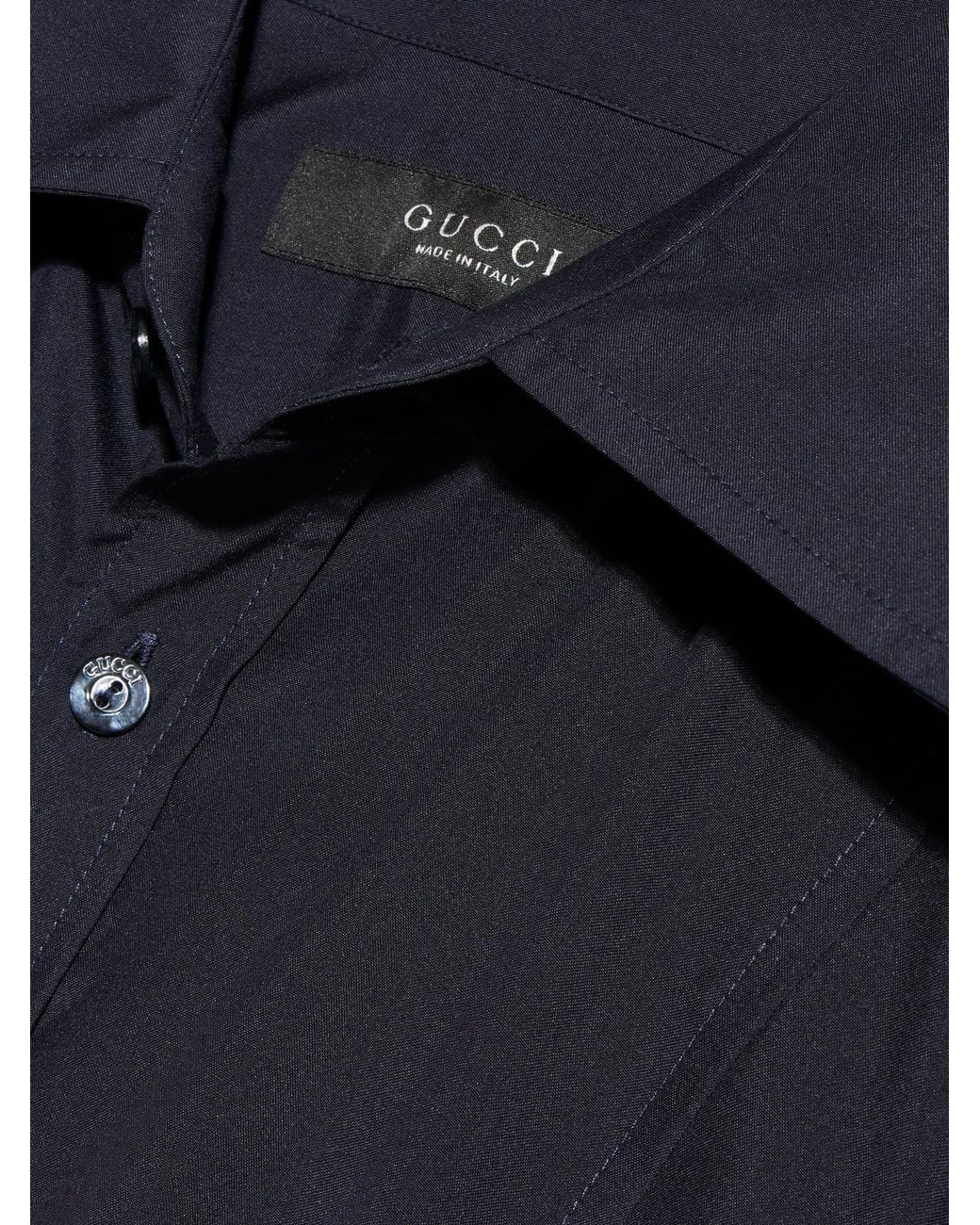 Gucci Blue Ink Shirt