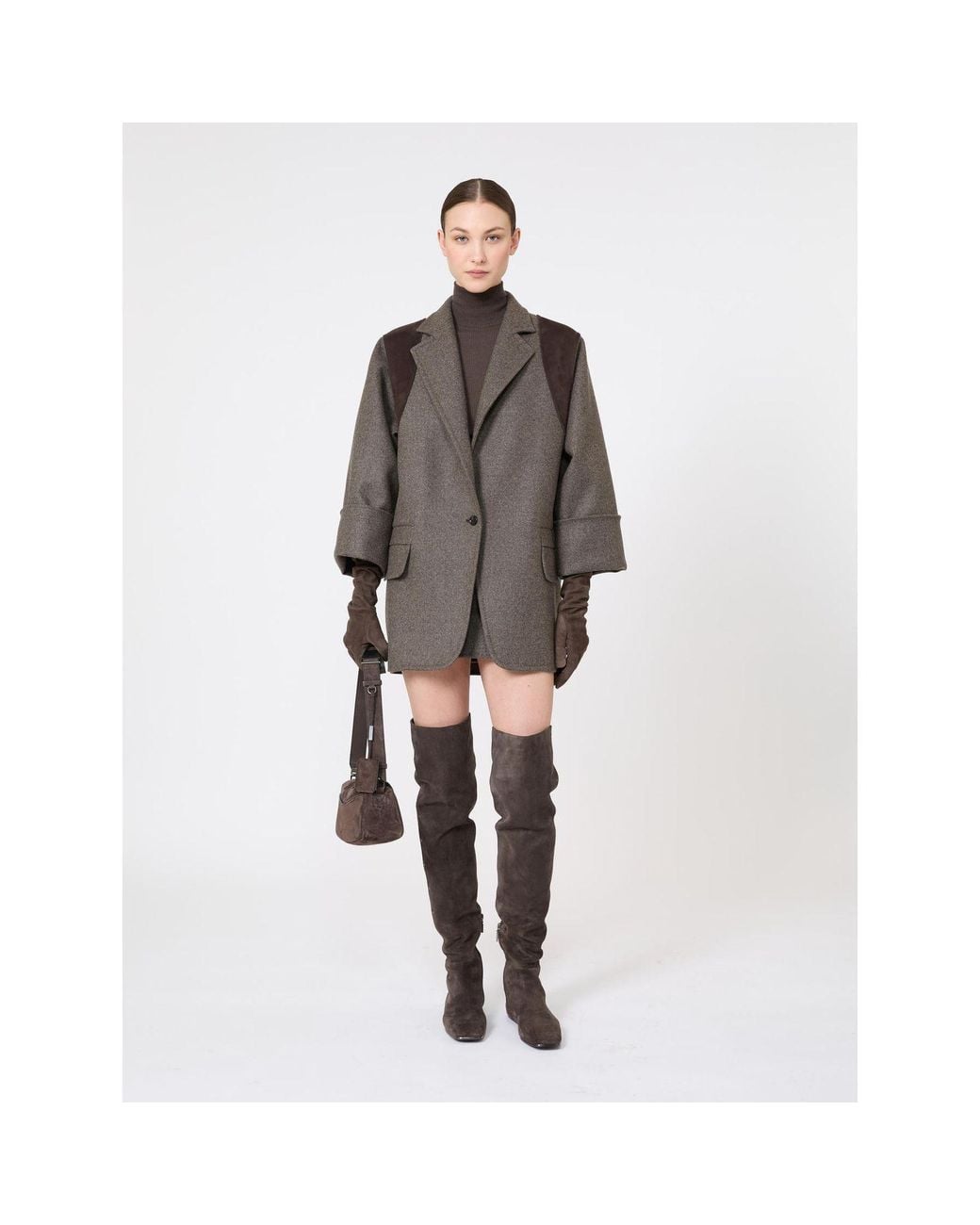 Max Mara Brown Mxsfenice Jacket