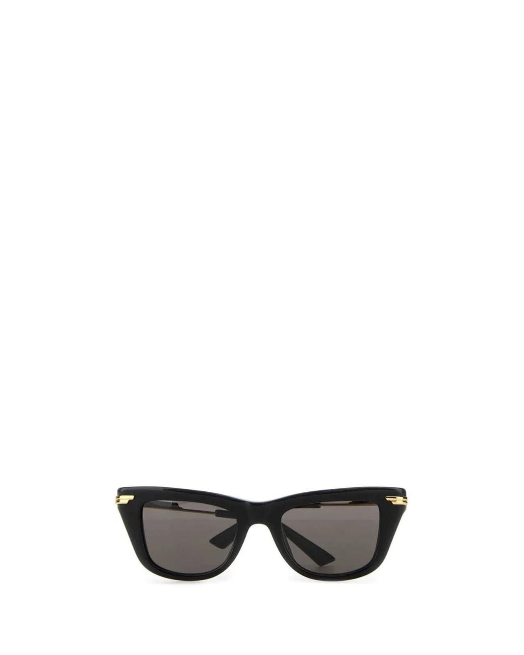 Bottega Veneta Black Acetate Sunglasses