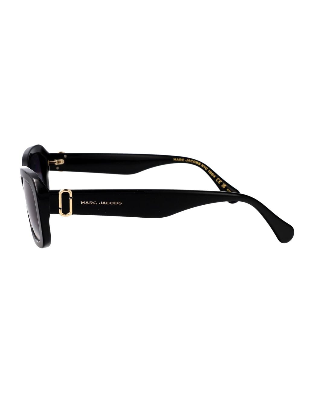 Marc Jacobs Black Acetate Sunglasses