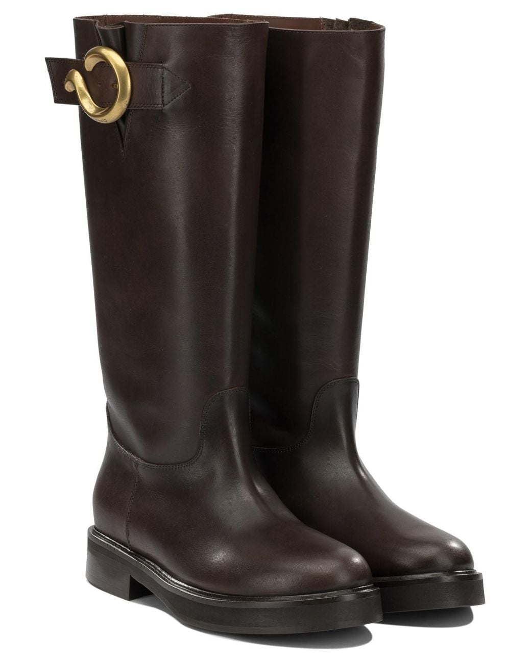 Etro Black "Paisley" Knee-High Boots