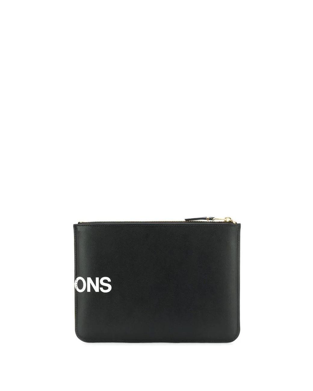 Comme des Garçons Black Wallet Wallet Huge Logo for men