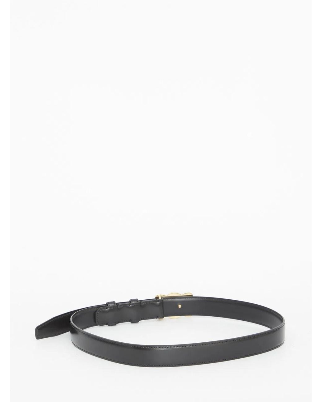 Céline White Medium Belts 25Mm