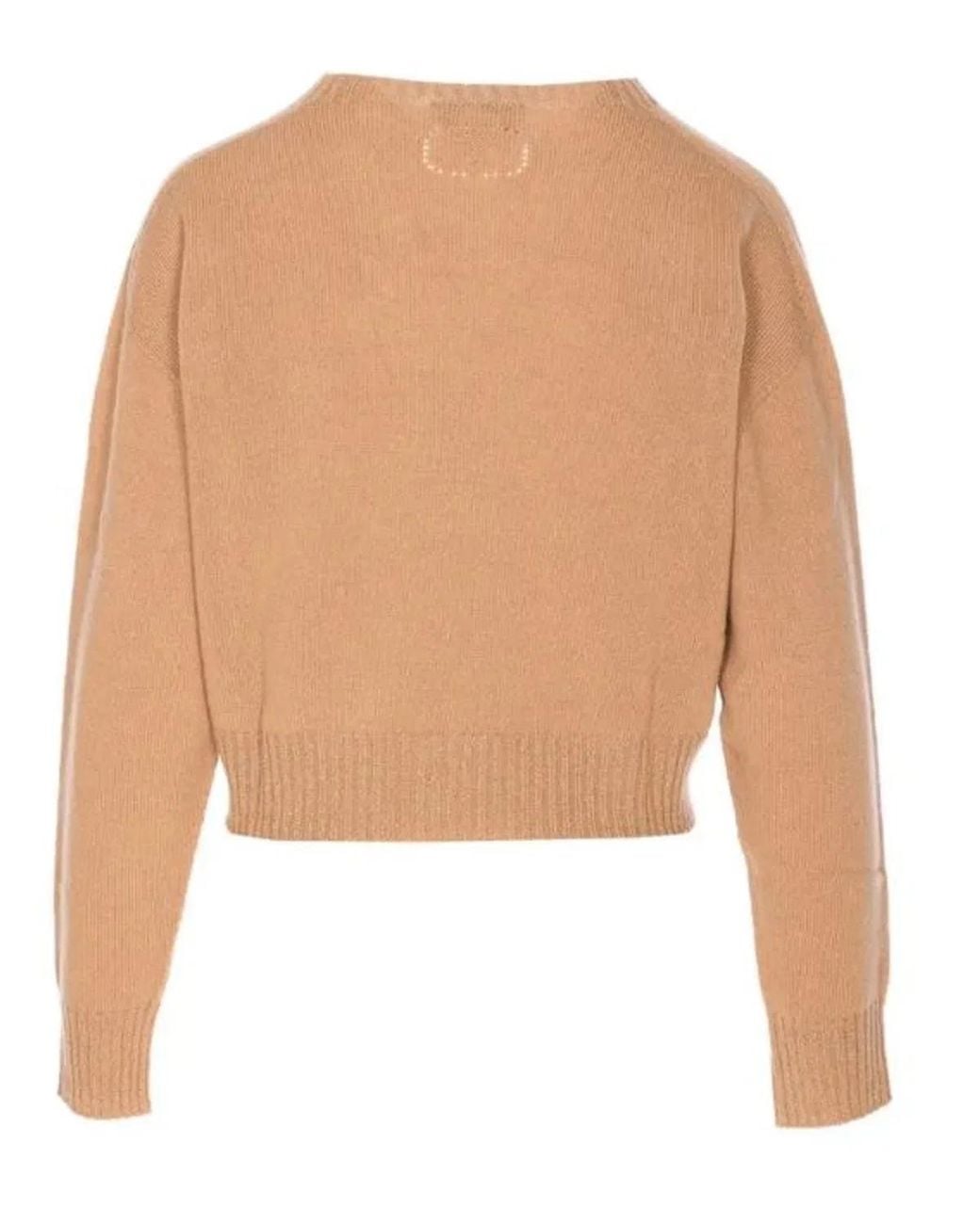 Twinset Natural Twinset Wool Sweater