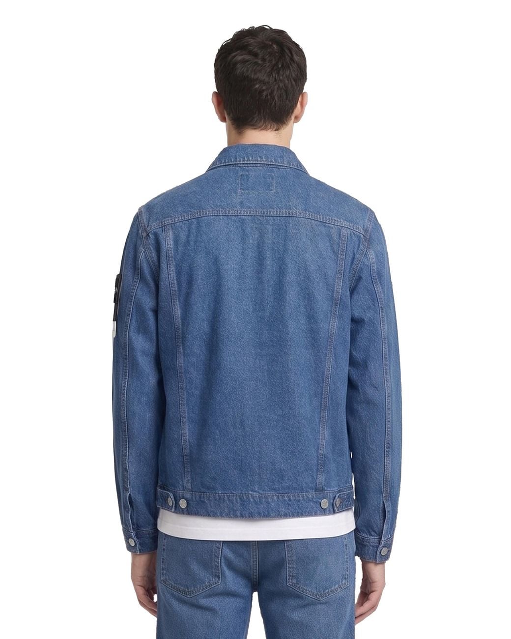 Stone Island Blue 4100006 Denim Jacket for men