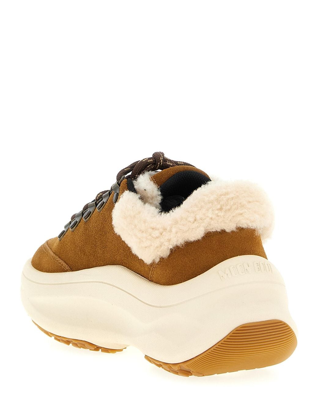 Moon Boot Brown 'Moon247 City' Sneakers
