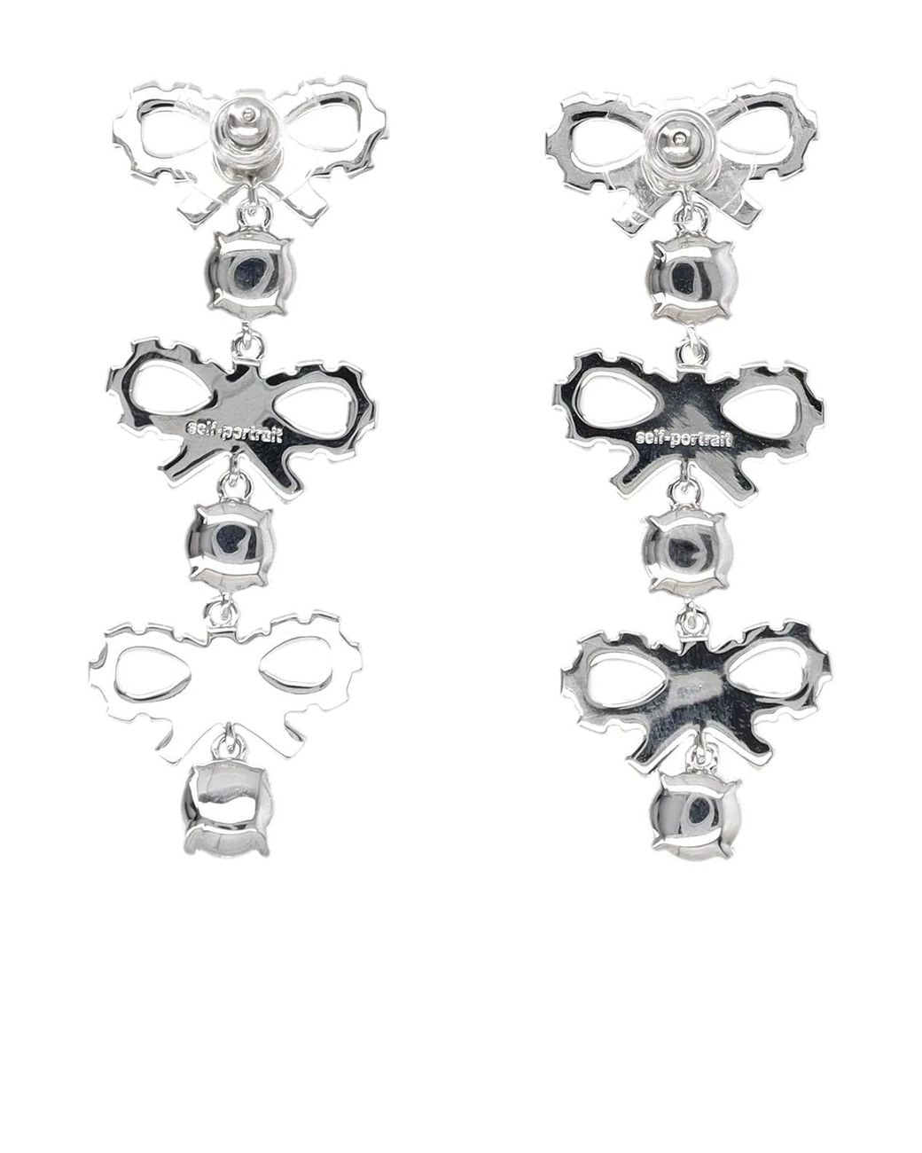 Self-Portrait White Zirconia Jewels