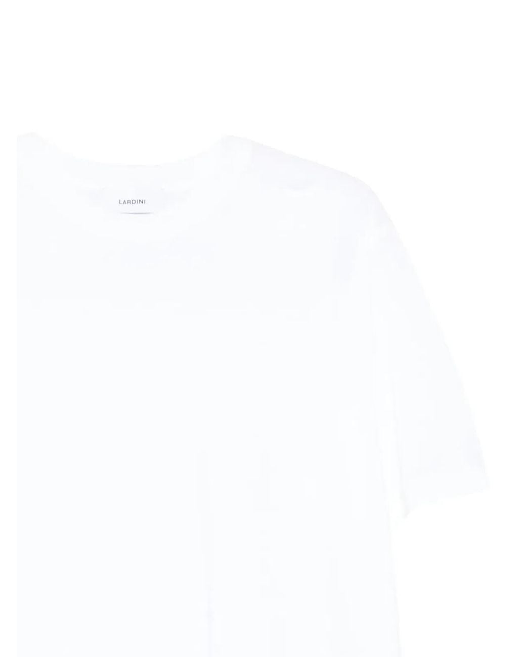 Lardini White Crew Neck T-Shirt for men