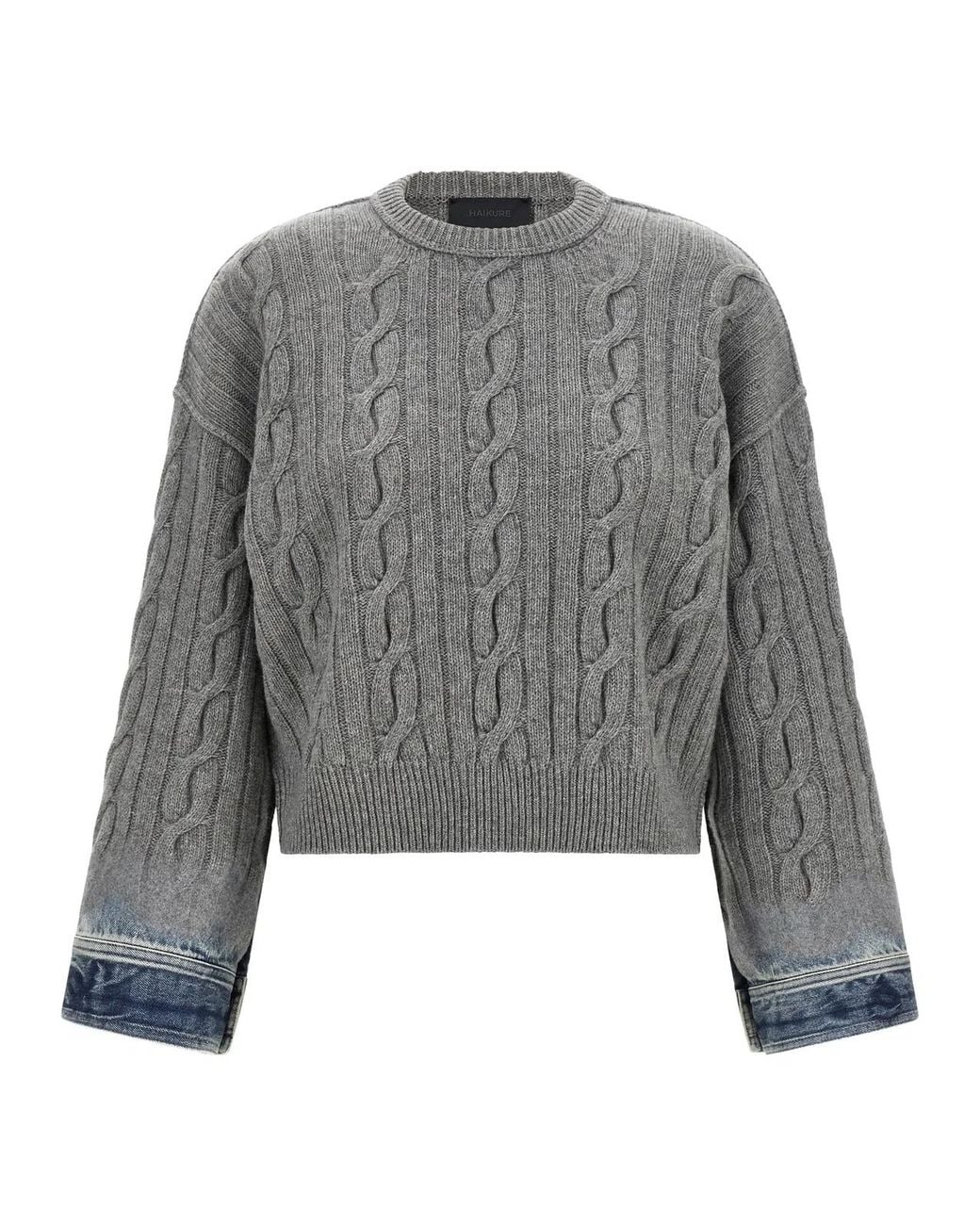 Haikure Gray 'Karine Pollock' Sweater