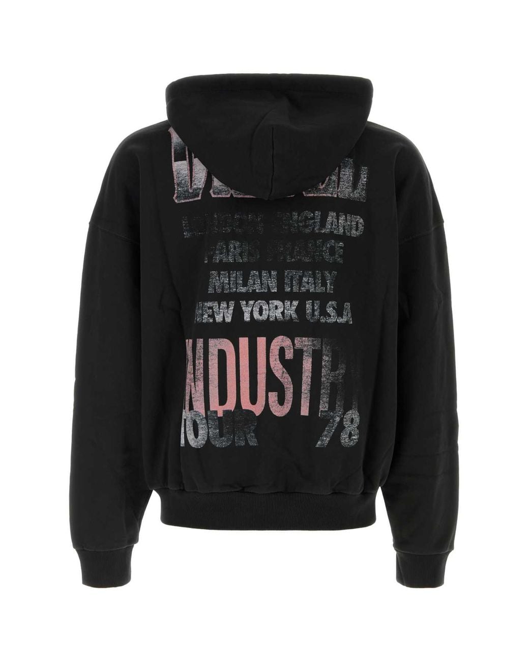 DIESEL Black Soft-Finish Sweatshirt for men