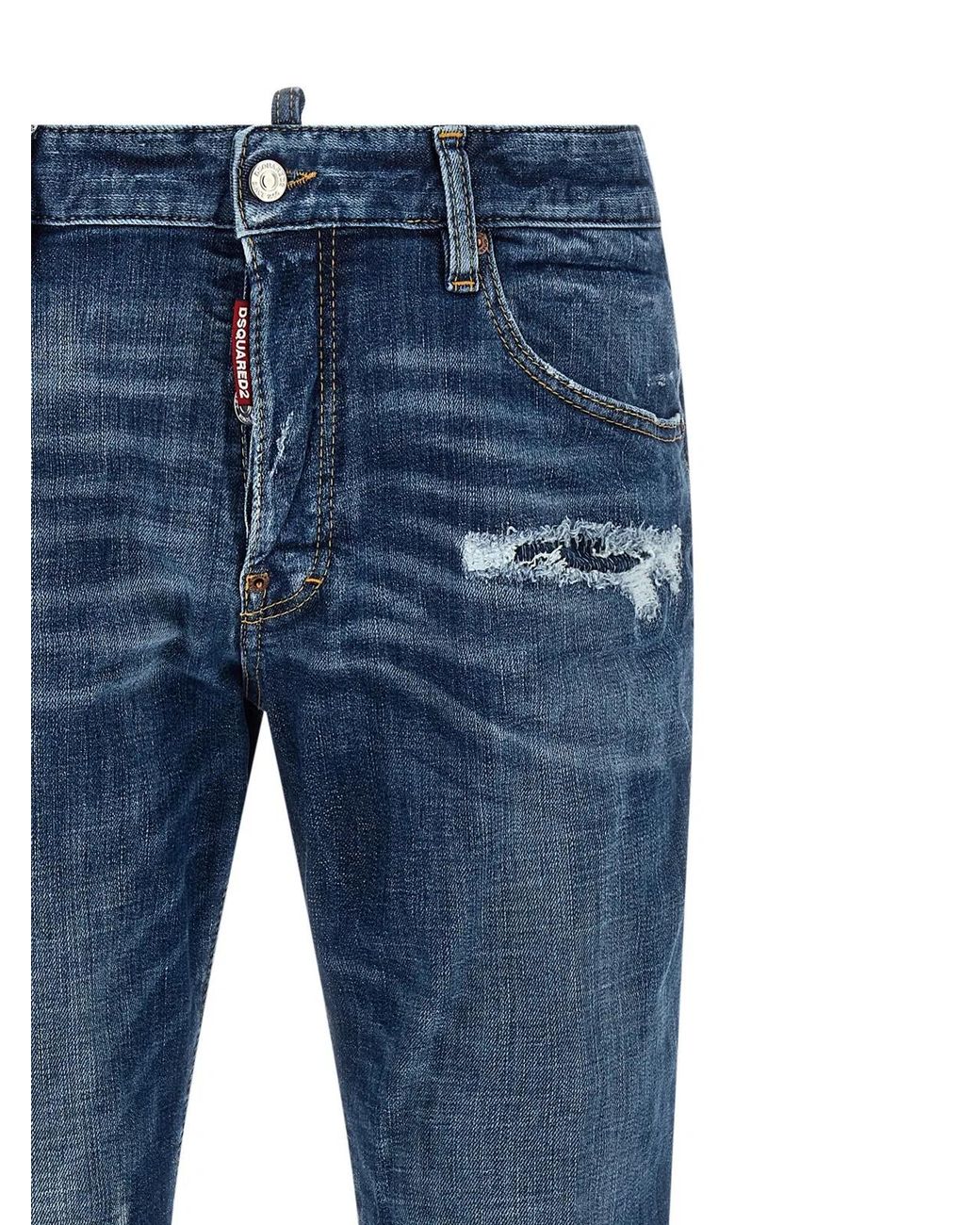 DSquared² Blue 'Skater' Jeans for men