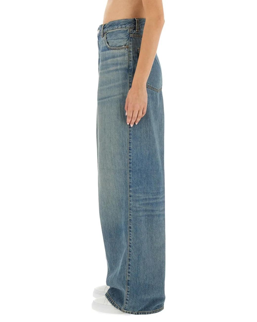 Haikure Blue "Candy Wide-Leg" Jeans
