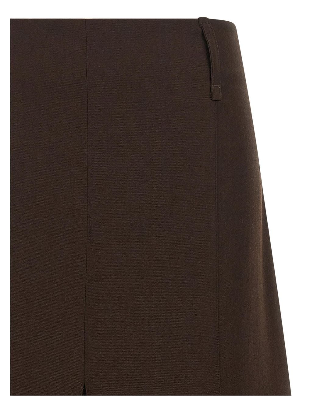 MISENITHE Brown 'Anne-Mary' Skirt
