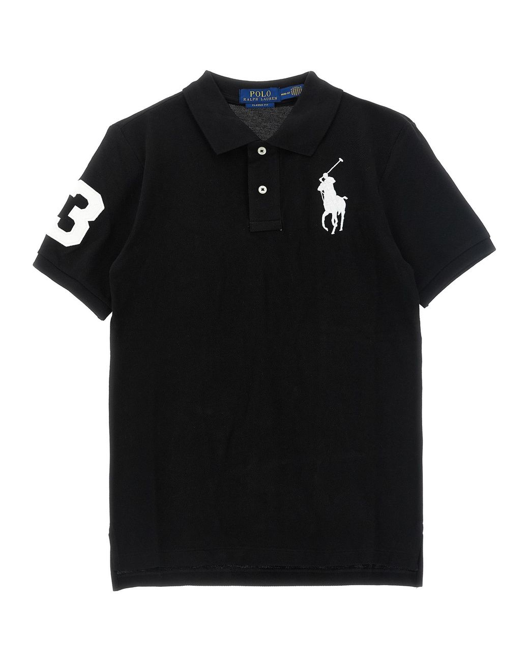 Polo Ralph Lauren Black 'Big Pony' Polo Shirt