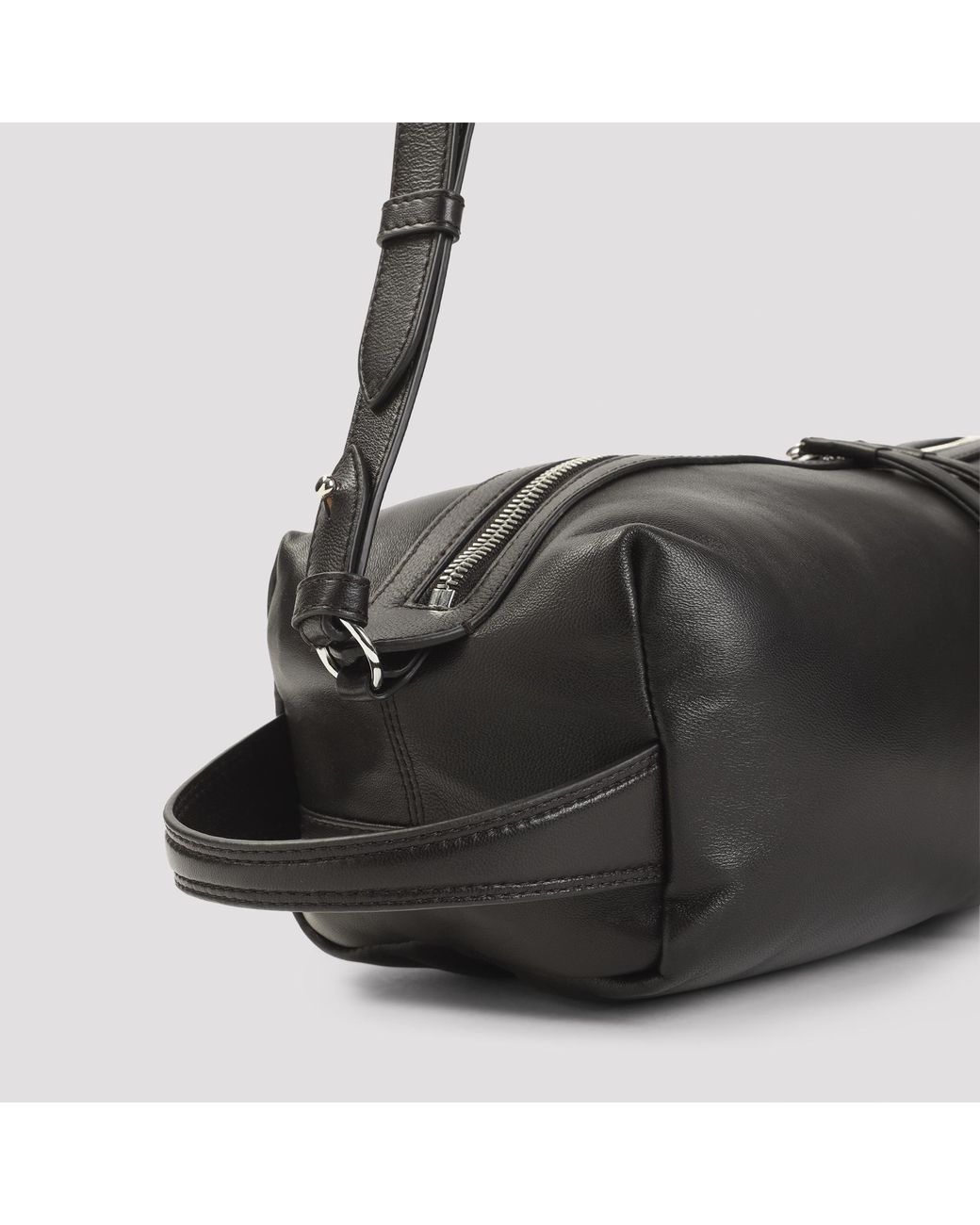 Lemaire Black Dark Chocolate The Care Slingbag