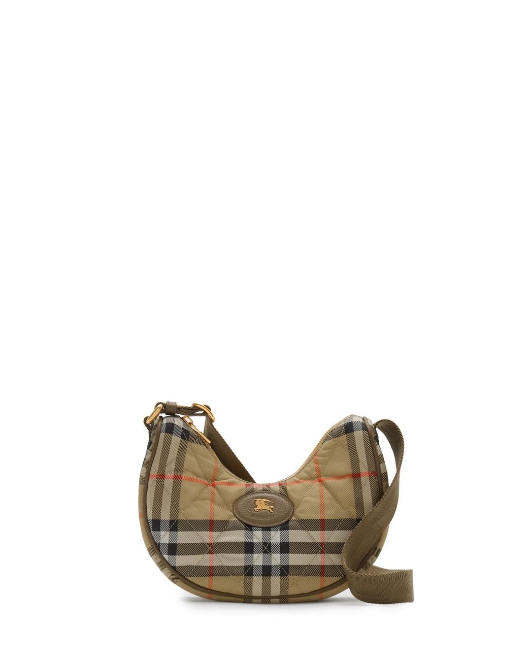 Burberry Metallic Horseshoe Crossbody Bag