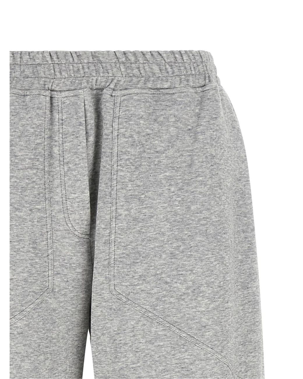 Brunello Cucinelli Gray Cotton And Cashmere Joggers