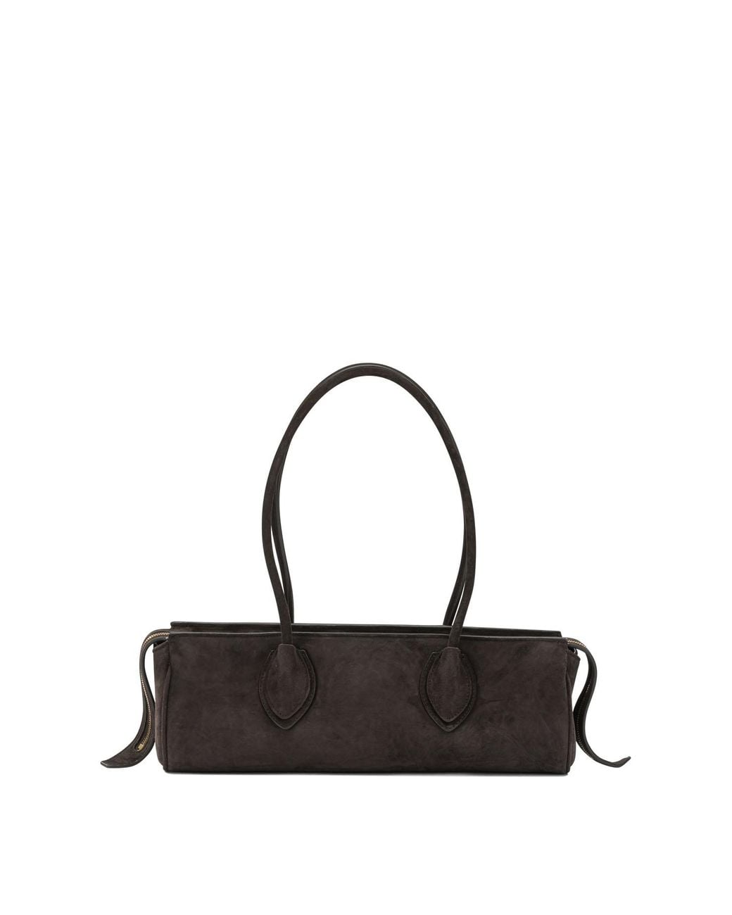 Khaite Black "Donna" Medium Shoulder Bag