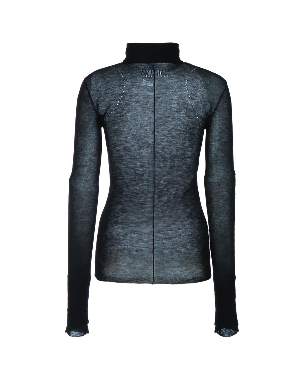 Elisabetta Franchi Blue Turtleneck Knit Sweater