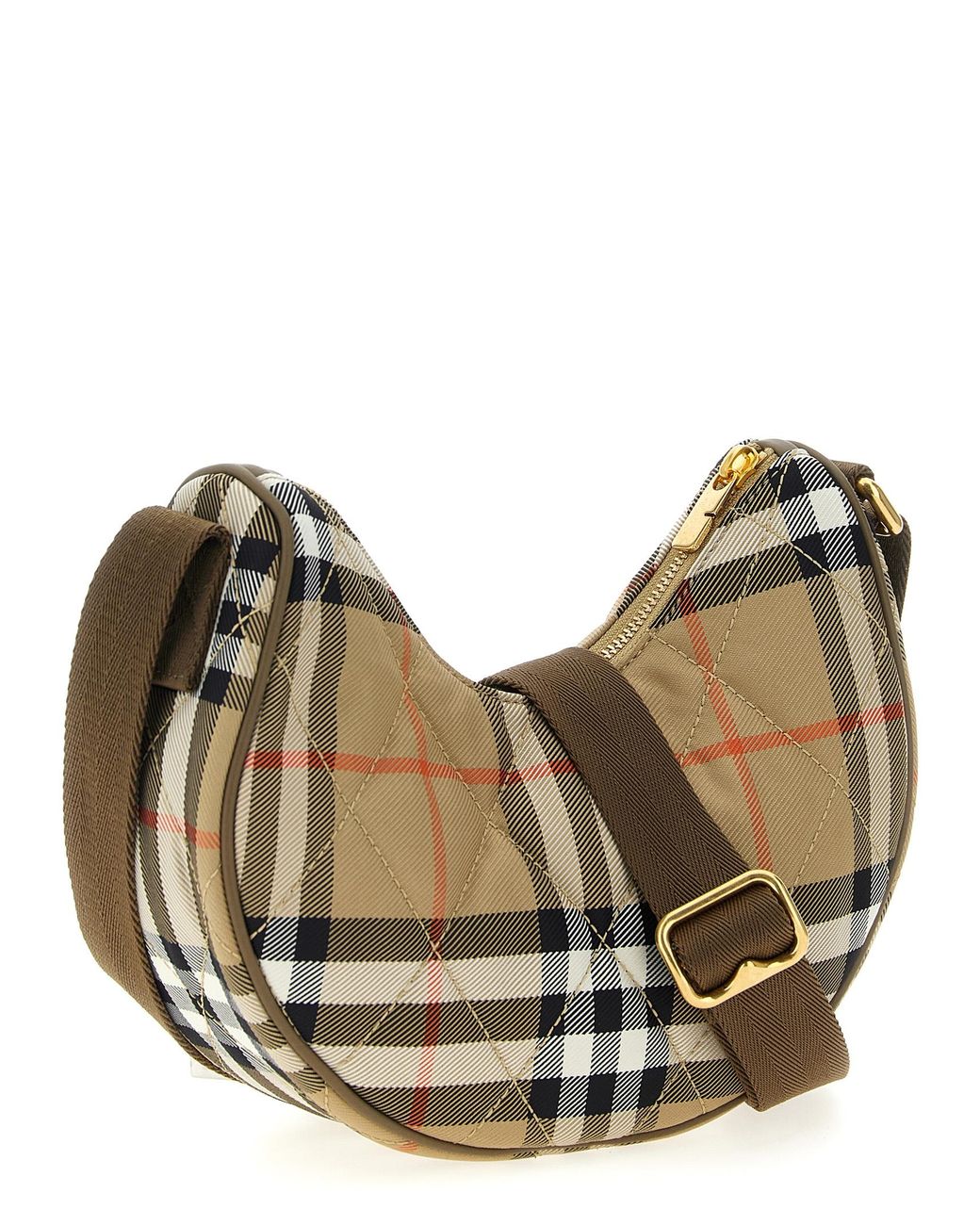 Burberry Natural 'Horseshoe' Crossbody Bag