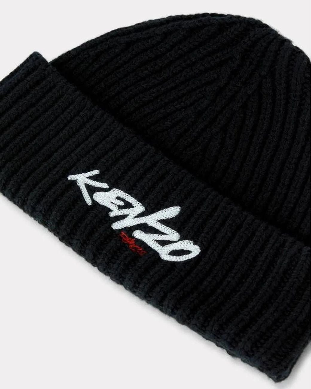 KENZO Blue Wool Beanie