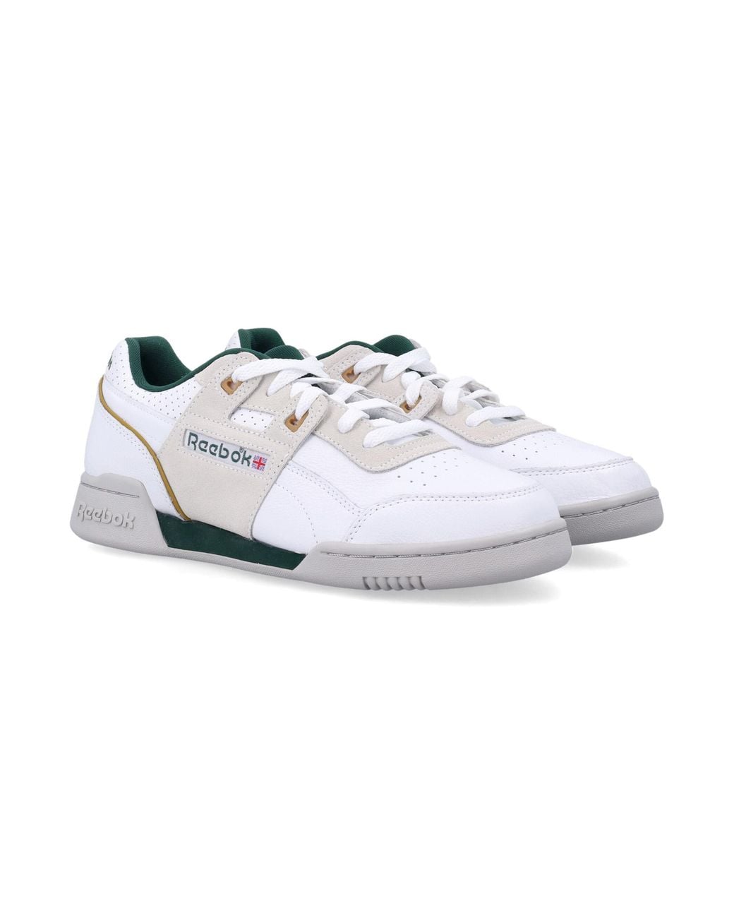 Reebok White Workout Plus Ripple