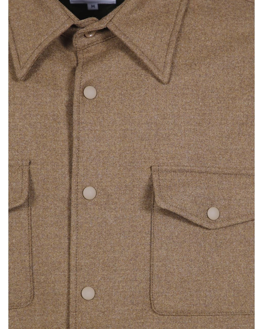 Aspesi Brown "Doppia" Shirt for men