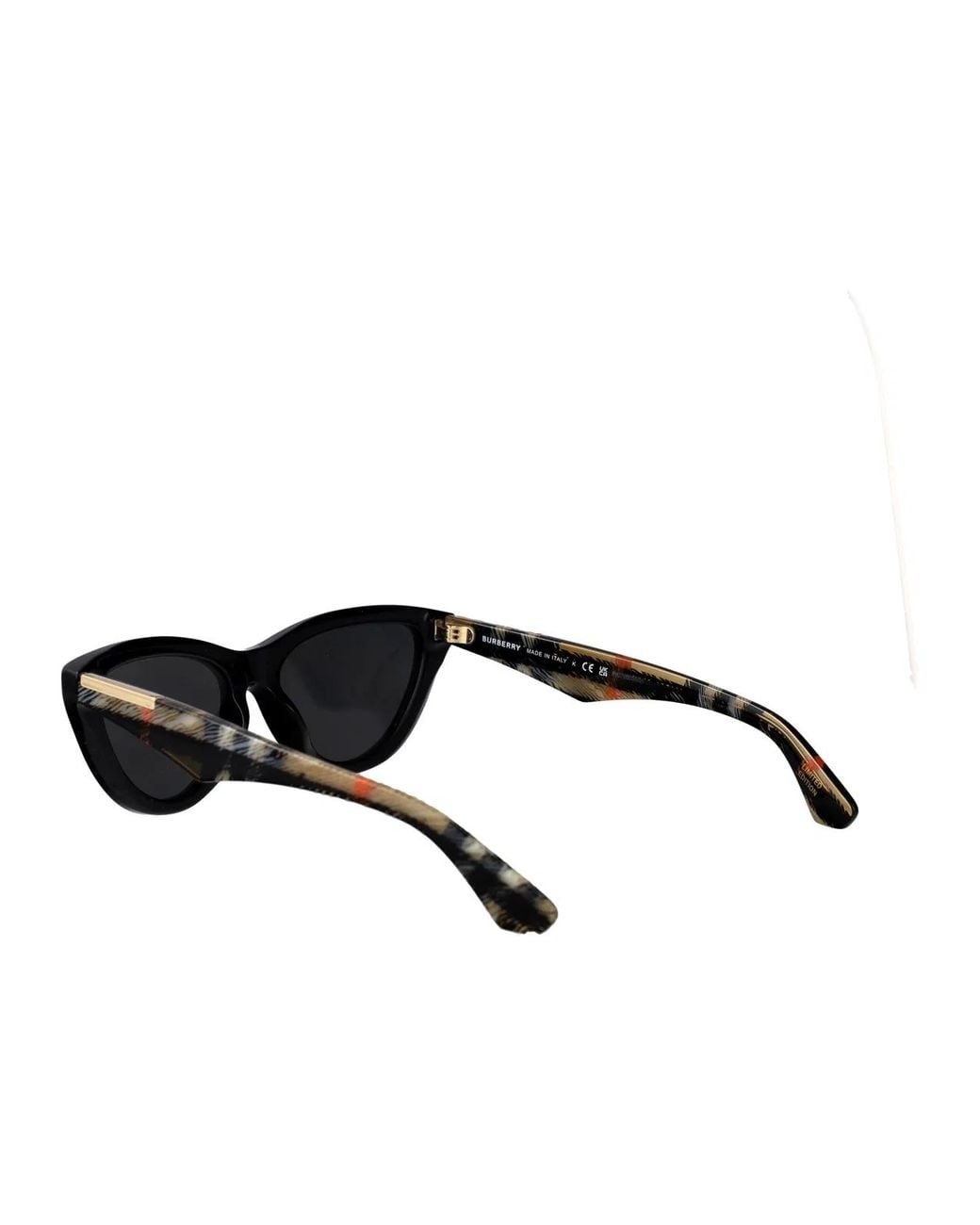 Burberry Black Acetate Sunglasses