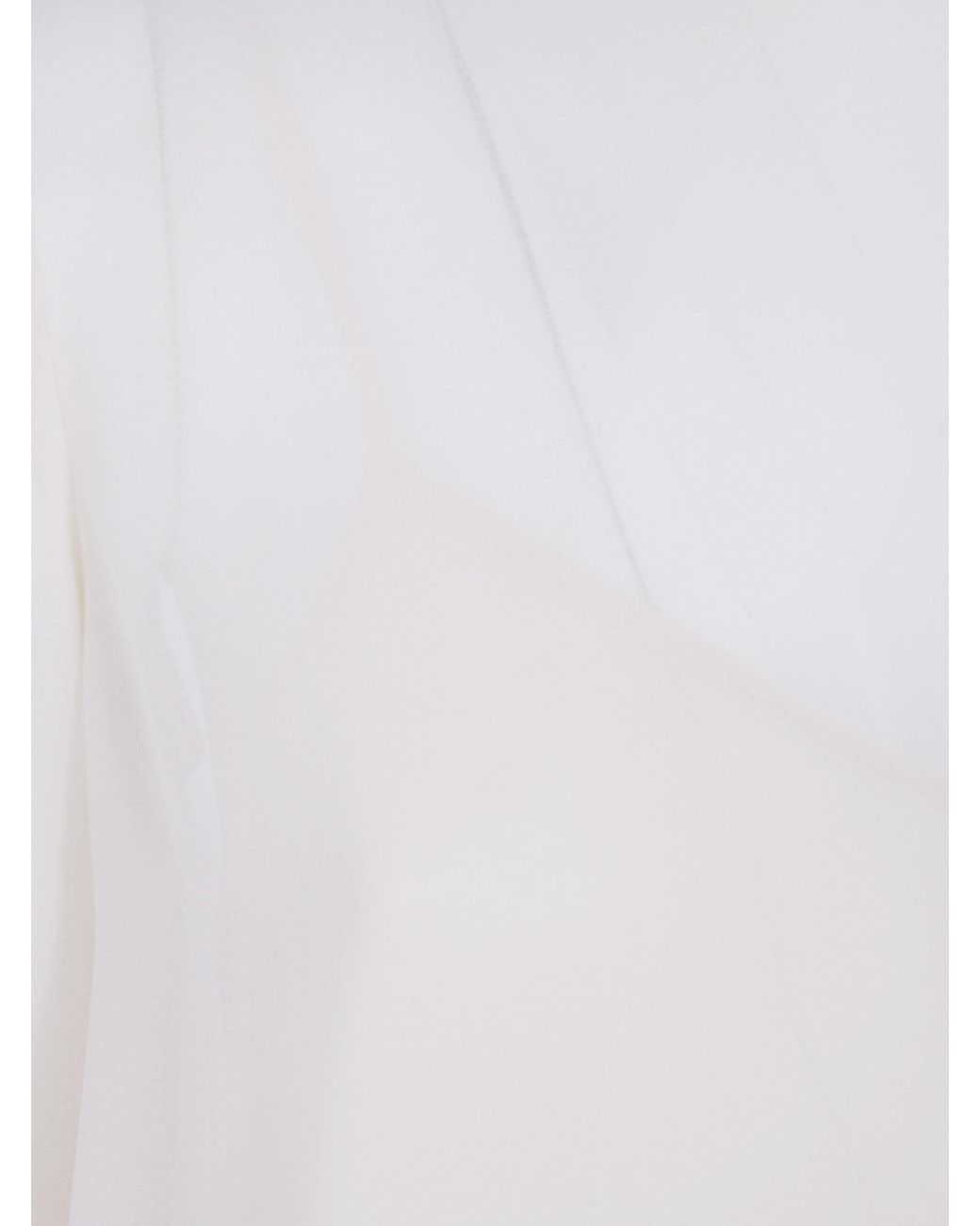 Semicouture White "Florinda" Bluse