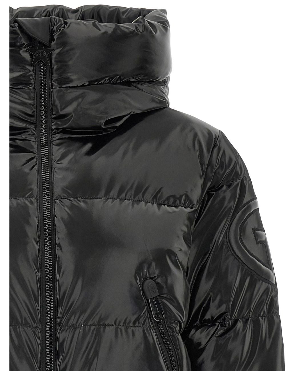 Goldbergh Black 'Bombardino' Down Jacket