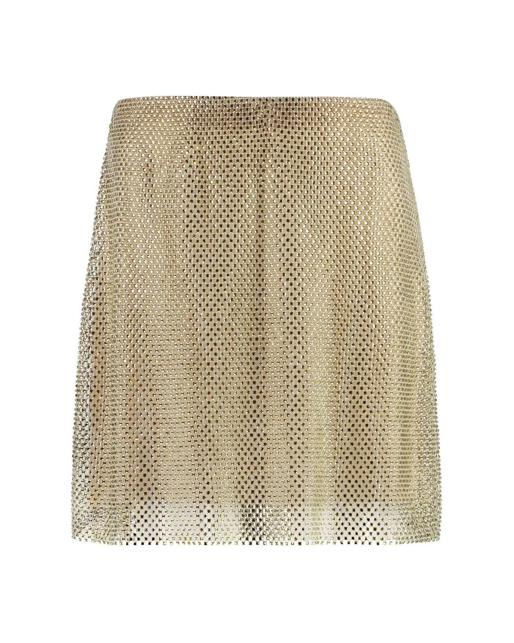 Philosophy Di Lorenzo Serafini Natural Sparkling Mini-Skirt For