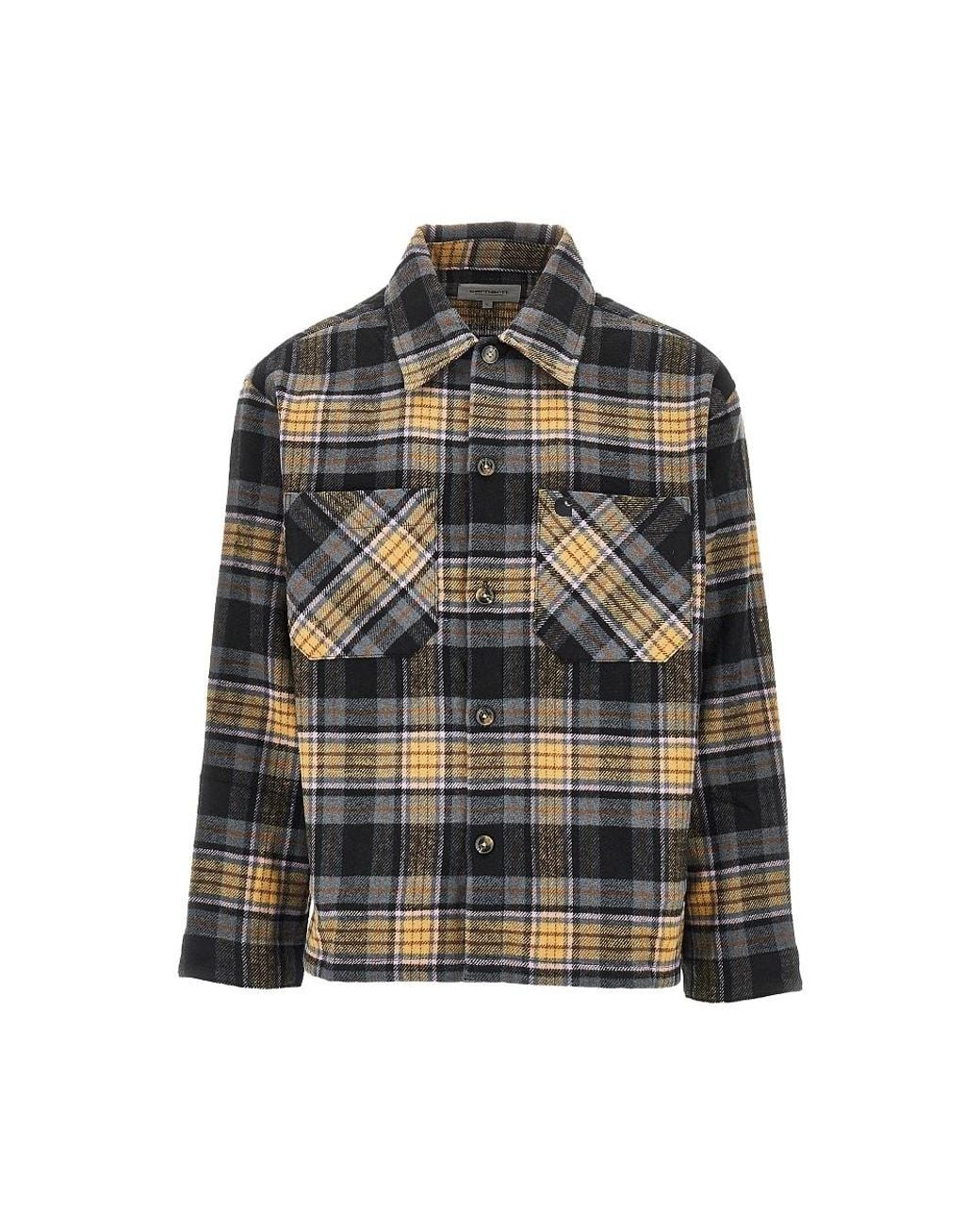 Carhartt Green Parson Flannel Shirt for men