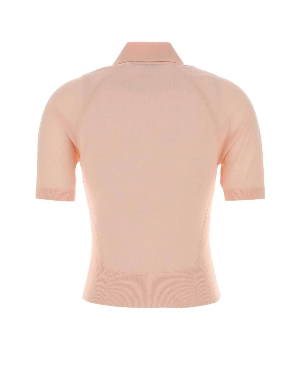 Givenchy Pink Wool Polo Shirt