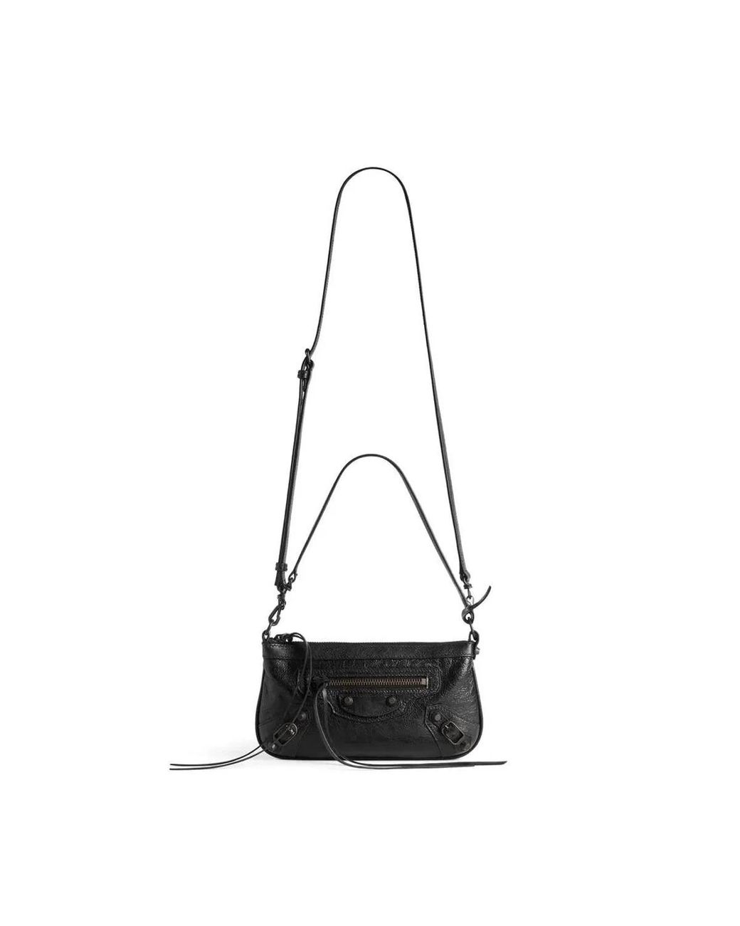 Balenciaga Black Le City Pouch On Strap