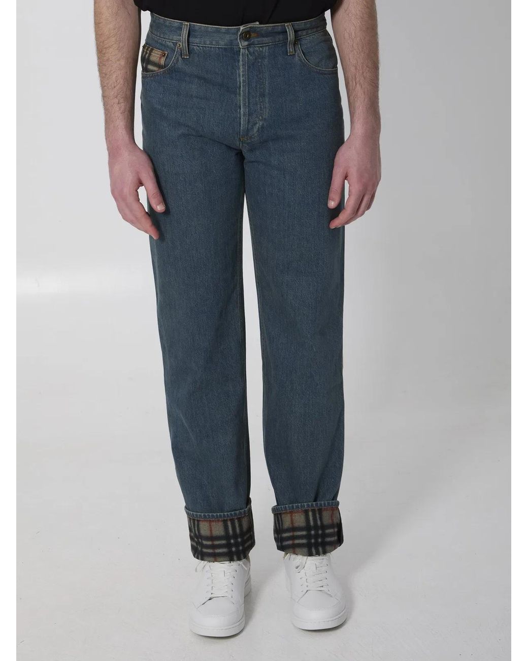 Burberry Blue Dexter Denim Jeans for men