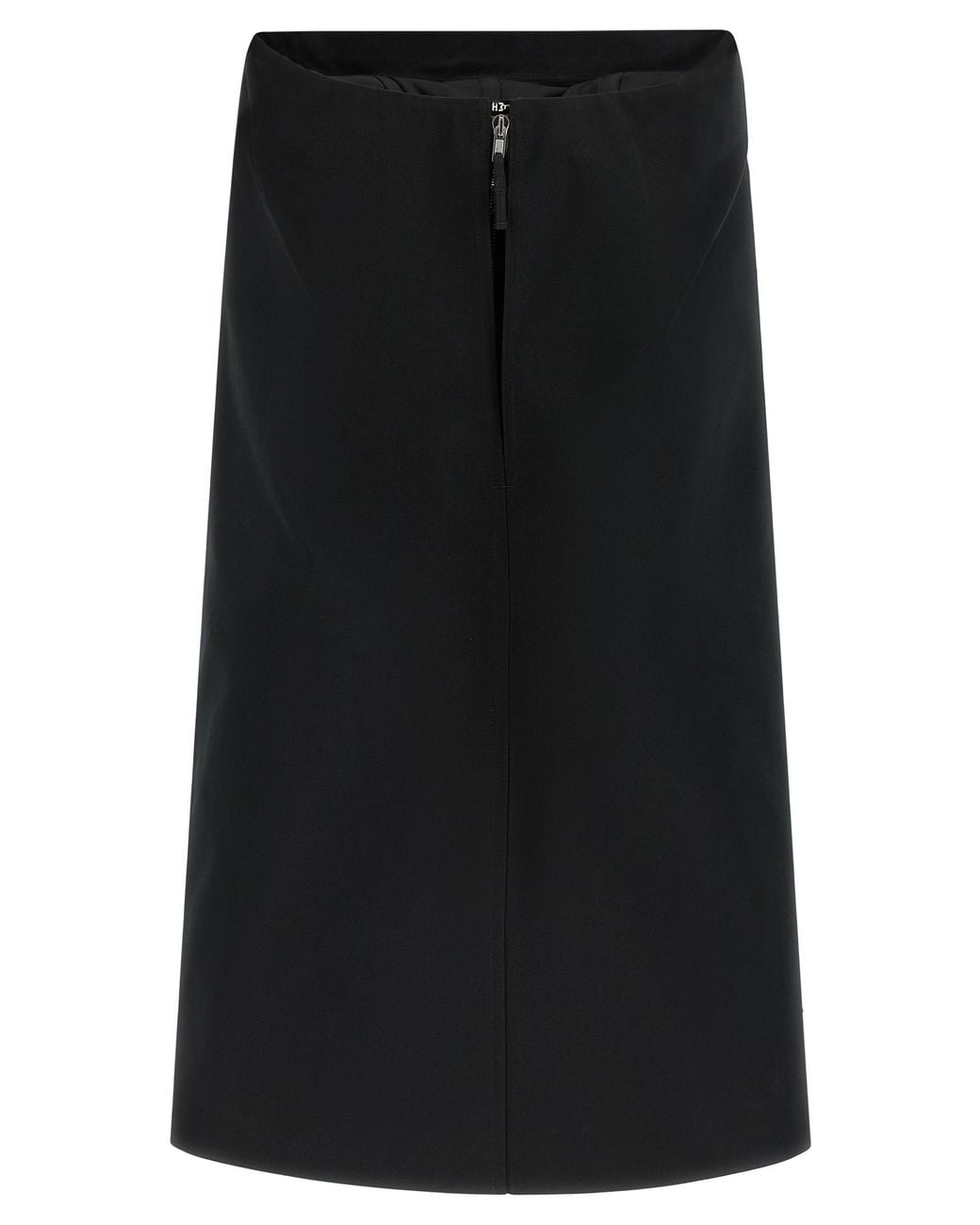 Rick Owens Black 'Cropped Sheath' Dress