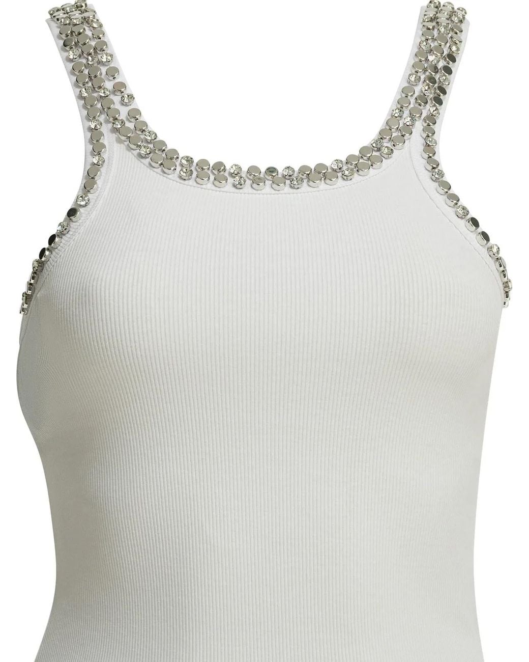 Pinko Gray Cotton Top