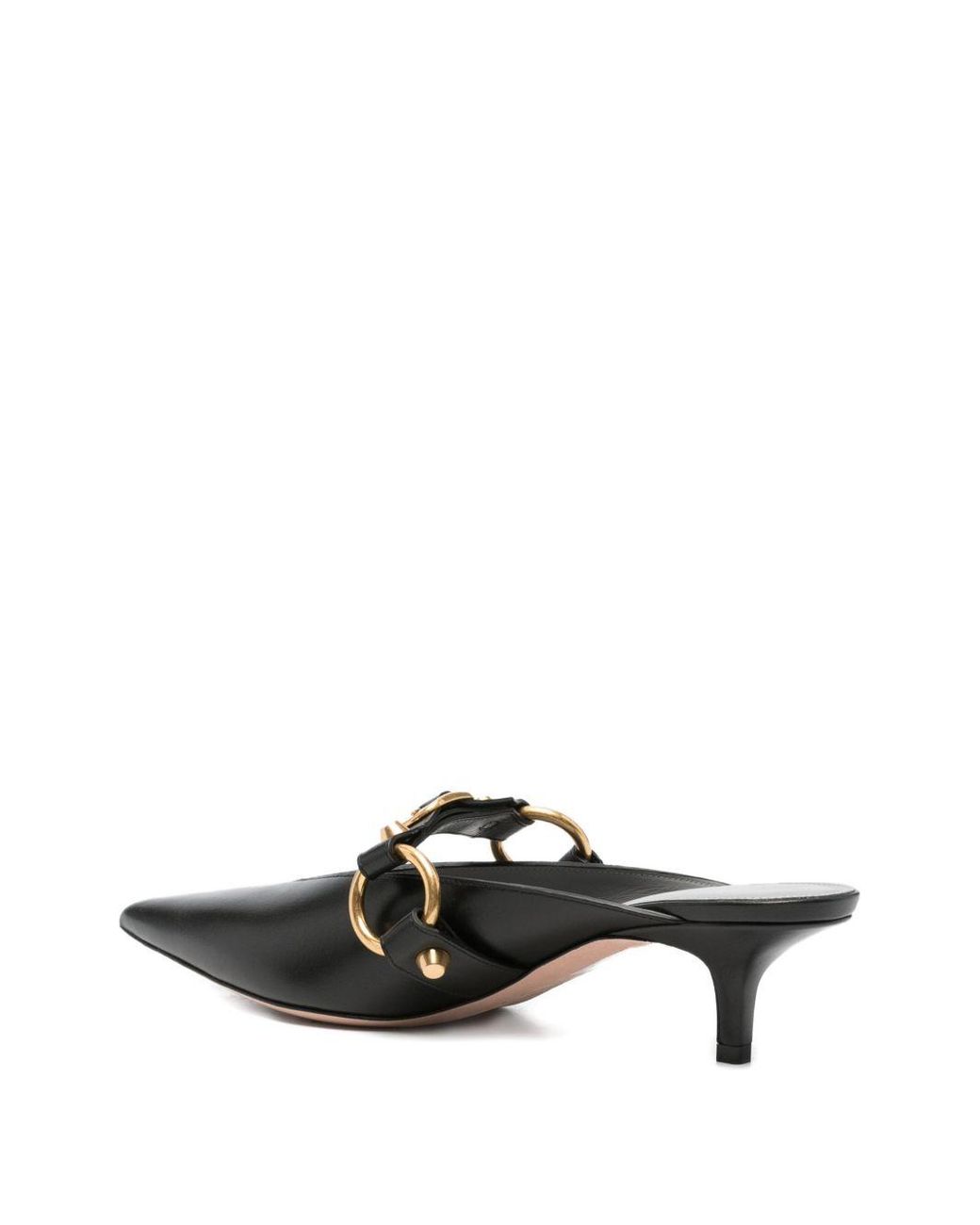 Balenciaga Black City Mules