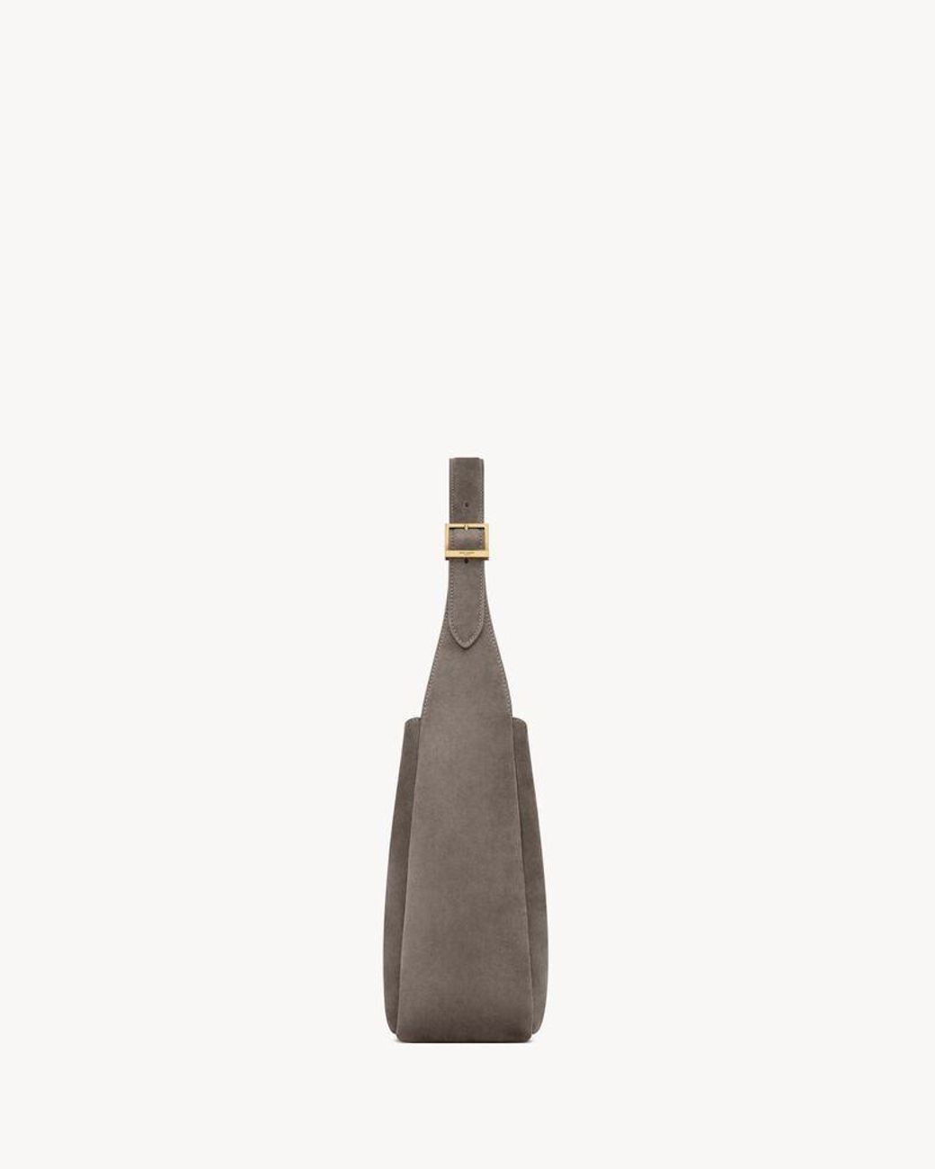 Saint Laurent Natural Small Le 5 À 7 Suede Bag