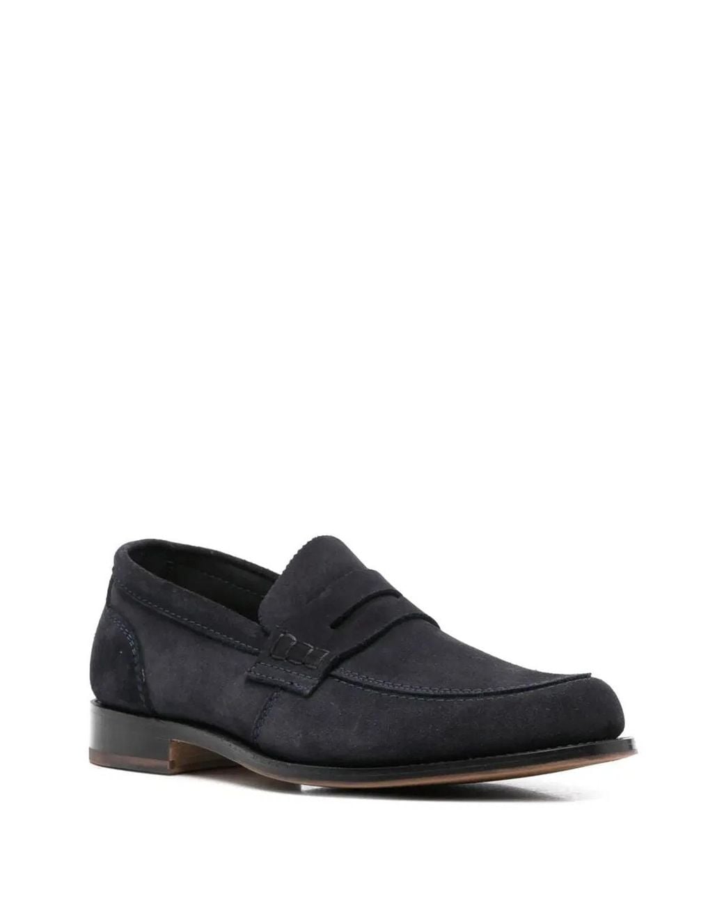 Tricker's Black Connaught Loafer for men