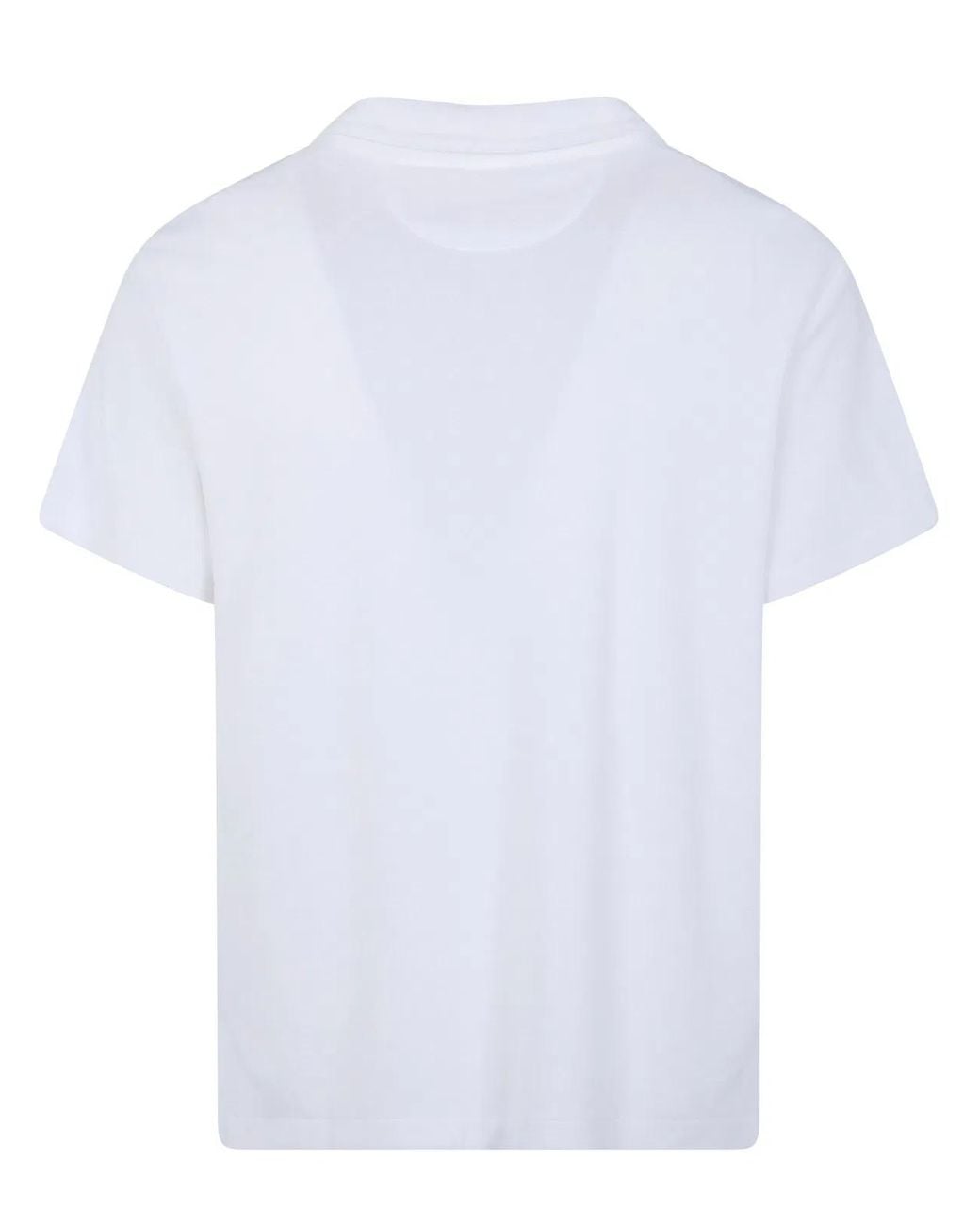 Polo Ralph Lauren White Classic Short Sleeves Pockets Polo Shirt for men