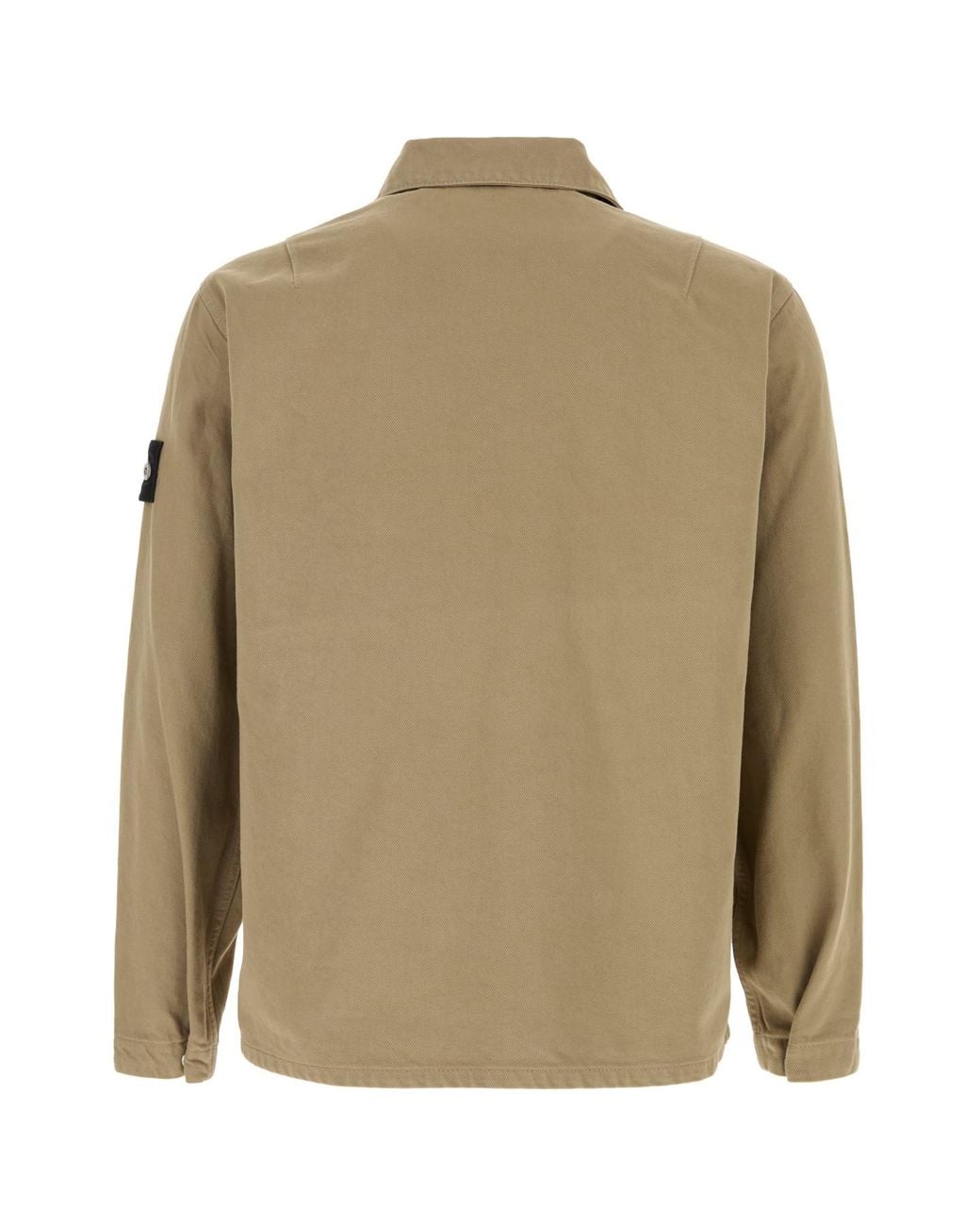 Stone Island Natural Cotton Shirt for men