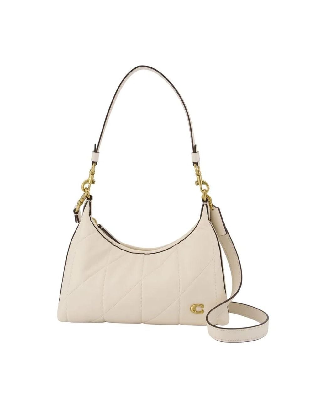 COACH Natural Soft Quilted Juliet 25 Shoulder Bag